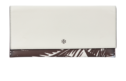 Tropical Print Clutch, front view